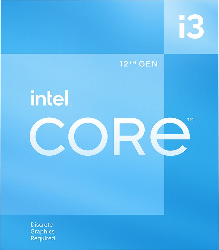 INTEL Core i3-12100F 3.3GHz LGA1700 12M Cache Boxed CPU